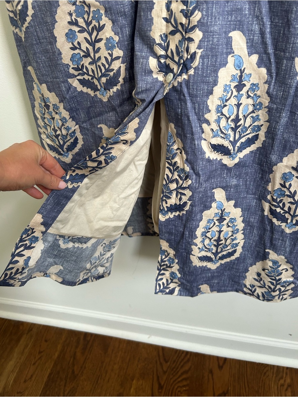 River Midi Dress Ogeechee Floral Dress by Spartina 449 XL - Picture 6 of 15